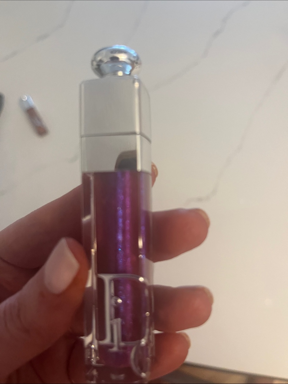 Dior Dior addict lip, maximizer in holographic lavender 003 - Picture 4 of 4